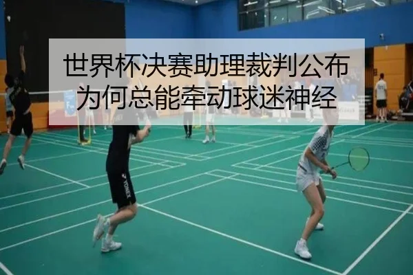 世界杯决赛助理裁判公布 为何总能牵动球迷神经（leyu）